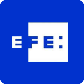 Agencia EFE logo.